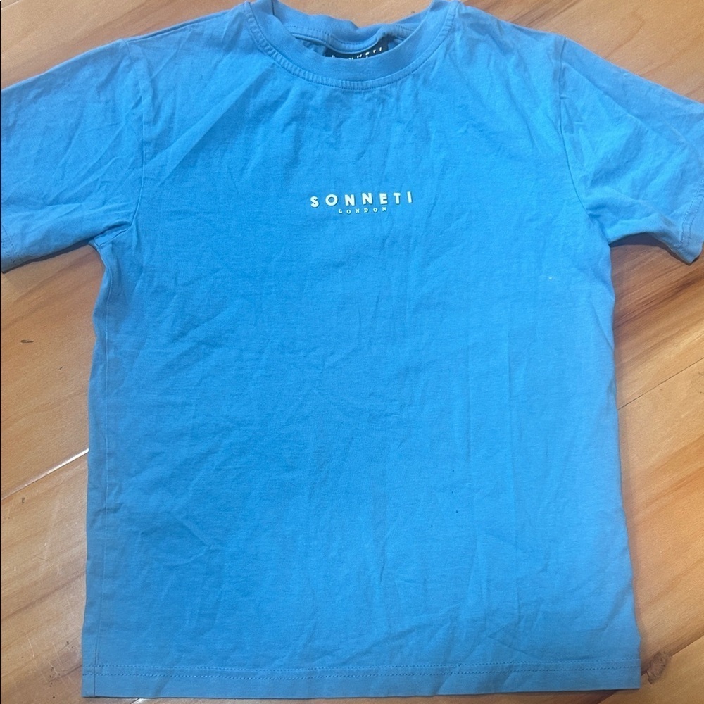 Kids Blue Short Sleeve Tee